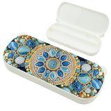 1Pc DIY Diamond Painting Stationery Box Kit Exquisite Patterns, 5D Round and Special Shaped Crystal Diamond Art Pencil Box, Perfect Handmade Gift