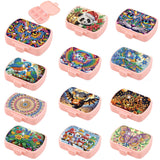1Pc DIY Diamond Painting Storage Box Kit- Portable Small Item Storage Box, Travel-Friendly Special Shape Diamond Handmade Art Storage Box