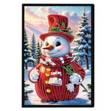 DIY Diamond Painting Christmas Theme Notebook Kit, Diamond Cover Blank Page, 5D Crystal Water Diamond Art, Perfect Gift for Friends and Family