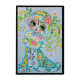 Diamond Painting Notebook Kit, 5D DIY Diamond Art Painting Special Shape Crystal Artificial Diamond Partial Mosaic Crafts Notebook Kit