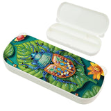 1Pc DIY Diamond Painting Stationery Box Kit Exquisite Patterns, 5D Round and Special Shaped Crystal Diamond Art Pencil Box, Perfect Handmade Gift