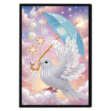 Diamond Painting Notebook Kit  for Adults, DIY Diamond Dots Art Notebooks SketchBooks, Journals for Home office Creative Gift