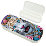DIY Diamond Painting Stationery Box Kit|White Tiger