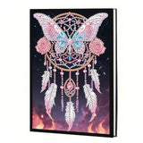 Diamond Painting Notebook Kit  for Adults, DIY Diamond Dots Art Notebooks SketchBooks, Journals for Home office Creative Gift