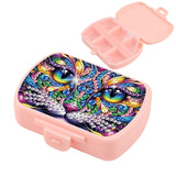 1Pc DIY Diamond Painting Storage Box Kit- Portable Small Item Storage Box, Travel-Friendly Special Shape Diamond Handmade Art Storage Box