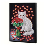 Diamond Painting Notebook Kit  for Adults, DIY Diamond Dots Art Notebooks SketchBooks, Journals for Home office Creative Gift