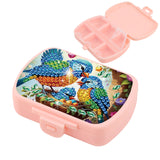 1Pc DIY Diamond Painting Storage Box Kit- Portable Small Item Storage Box, Travel-Friendly Special Shape Diamond Handmade Art Storage Box