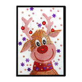 DIY 5D Special Shape Diamond Painting Notebook Kit, Blank Pages, Ideal Choice for DIY Art and Handicraft Enthusiasts, Perfect Gift for Friends and Family