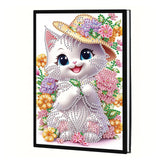 Diamond Painting Notebook Kit  for Adults, DIY Diamond Dots Art Notebooks SketchBooks, Journals for Home office Creative Gift