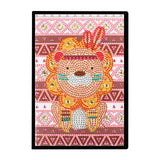 DIY 5D Special Shape Diamond Painting Notebook Kit, Blank Pages, Ideal Choice for DIY Art and Handicraft Enthusiasts, Perfect Gift for Friends and Family