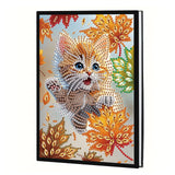 Diamond Painting Notebook Kit  for Adults, DIY Diamond Dots Art Notebooks SketchBooks, Journals for Home office Creative Gift