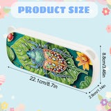 DIY Diamond Painting Stationery Box Kit|Insect Green Leaves