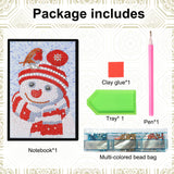 Diamond Painting Notebook Kit, 5D DIY Diamond Art Painting Special Shape Crystal Artificial Diamond Partial Mosaic Crafts Notebook Kit