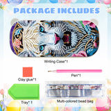 DIY Diamond Painting Stationery Box Kit|White Tiger