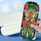 DIY Diamond Painting Stationery Box Kit|Rose Butterfly Dreamcatcher
