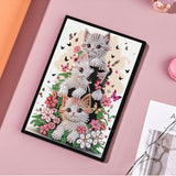 Diamond Painting Notebook Kit  for Adults, DIY Diamond Dots Art Notebooks SketchBooks, Journals for Home office Creative Gift