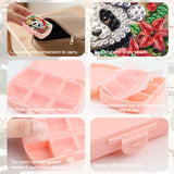 1Pc DIY Diamond Painting Storage Box Kit- Portable Small Item Storage Box, Travel-Friendly Special Shape Diamond Handmade Art Storage Box