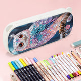 DIY Diamond Painting Stationery Box Kit|Pink Owl