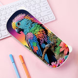 DIY Diamond Painting Stationery Box Kit|Colorful Parrot