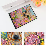 Diamond Painting Notebook Kit, 5D DIY Diamond Art Painting Special Shape Crystal Artificial Diamond Partial Mosaic Crafts Notebook Kit