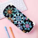 DIY Diamond Painting Stationery box |Blue Flower