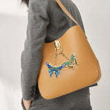 5 Pieces DIY Diamond Painting Keychains Kit, 5D Round Special Shaped Diamond Diamond Art Key Chain Ornaments, Creative Handmade Gifts