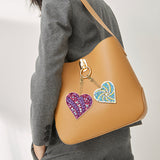 5 Pieces DIY Diamond Painting Keychains Kit, 5D Special Shaped Diamond Diamond Art Key Chain Ornaments, Creative Handmade Gifts