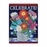 Diamond Painting Notebook Kit, 5D DIY Diamond Art Painting Special Shape Crystal Artificial Diamond Partial Mosaic Crafts Notebook Kit