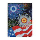 Diamond Painting Notebook Kit, 5D DIY Diamond Art Painting Special Shape Crystal Artificial Diamond Partial Mosaic Crafts Notebook Kit