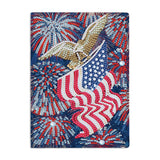 Diamond Painting Notebook Kit, 5D DIY Diamond Art Painting Special Shape Crystal Artificial Diamond Partial Mosaic Crafts Notebook Kit