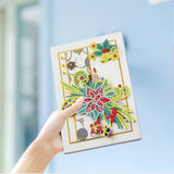 Diamond Painting Notebook Kit, DIY Diamond Art Painting Special Shape Crystal Diamond Partial Mosaic Crafts Notebook Kit