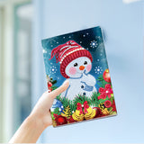 Diamond Painting Notebook Kit, DIY Diamond Art Painting Special Shape Crystal Diamond Partial Mosaic Crafts Notebook Kit