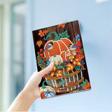 Diamond Painting Notebook Kit, DIY Diamond Art Painting Special Shape Crystal Diamond Partial Mosaic Crafts Notebook Kit