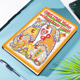 Diamond Painting Notebook Kit, DIY Diamond Art Painting Special Shape Crystal Diamond Partial Mosaic Crafts Notebook Kit