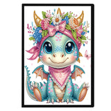 Diamond Painting Notebook Kit, DIY Diamond Art Painting Special Shape Crystal Diamond Partial Mosaic Crafts Notebook Kit