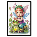 Diamond Painting Notebook Kit, DIY Diamond Art Painting Special Shape Crystal Diamond Partial Mosaic Crafts Notebook Kit