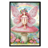 Diamond Painting Notebook Kit, DIY Diamond Art Painting Special Shape Crystal Diamond Partial Mosaic Crafts Notebook Kit