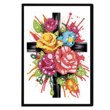 Diamond Painting Notebook Kit, DIY Diamond Art Painting Special Shape Crystal Diamond Partial Mosaic Crafts Notebook Kit