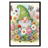 Diamond Painting Notebook Kit, DIY Diamond Art Painting Special Shape Crystal Diamond Partial Mosaic Crafts Notebook Kit