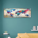 Full Large Diamond Painting kit - Abstract map