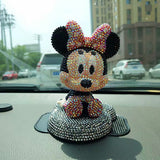 DIY Mickey Minnie car ornaments  (with glue tools)