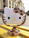 Removable Hello Kitty table mirror (with glue tools)