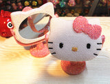 Removable Hello Kitty table mirror (with glue tools)