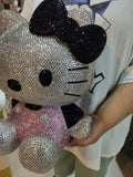 DIY Large 30cm Black Hello Kitty  (with glue tools)