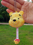 DIY Winnie the Pooh tape ruler Keychain (with glue tools)