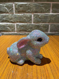 DIY glowing doll - Lighted sitting rabbit  (with glue tools)