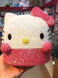 DIY Hello Kitty tissue box roll (with glue tools)