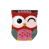 Owl Diamond Painting Notebook (1 set of 6 styles with lines)