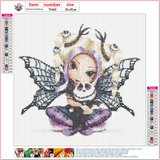 Full Diamond Painting kit - Halloween elf