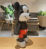 DIY Minnie Mickey Popobe bear  (with glue tools)